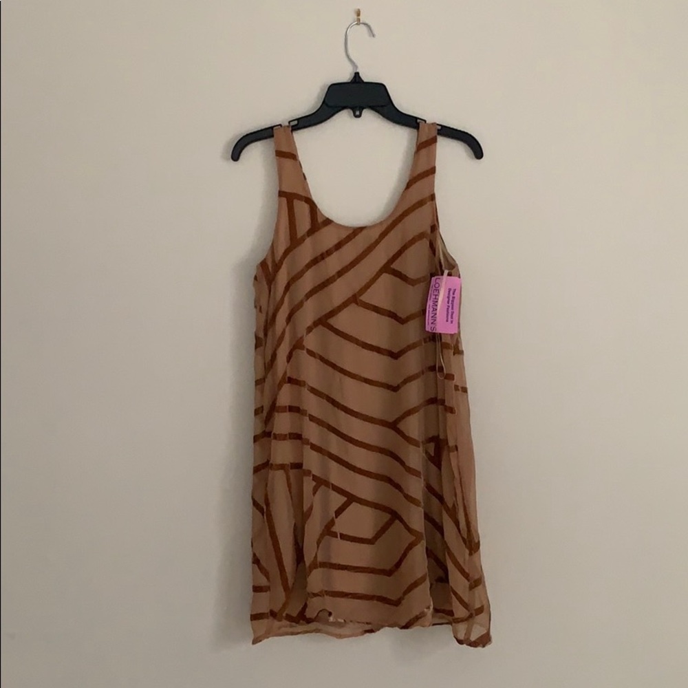 New Mini Dress with Velvet Detail